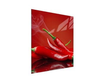 STAKLENA DASKA ZA REZANJE 45x52 Chili