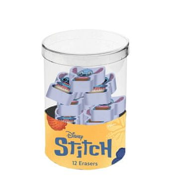 Northix Stitch Cube 12 gumenih figurica za kolekcionare i obožavatelje