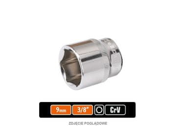 EG Nasadni ključ 3/8" šesterokutni 9 mm /