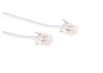 MicroConnect Tefelonic kabel 1m 6P 4C