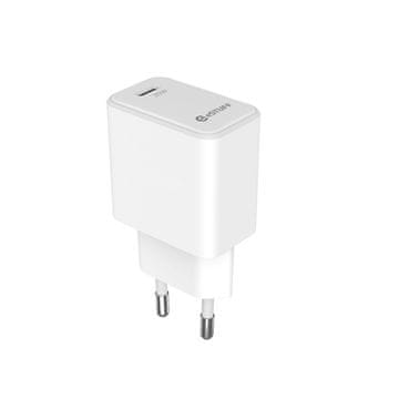 eSTUFF USB-C PD 20W punjač bijeli EU