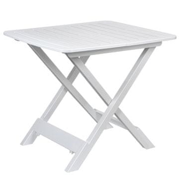 ProGarden Sklopivi balkonski stol bijeli 50 cm