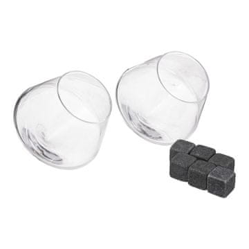 Secret de Gourmet Set 2 čaše za viski s kockicama