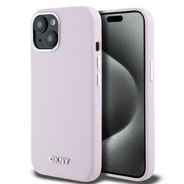 DKNY MagSafe maskica za iPhone 15, ružičasta