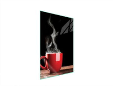 STAKLENA DASKA ZA REZANJE 35x52 Kava