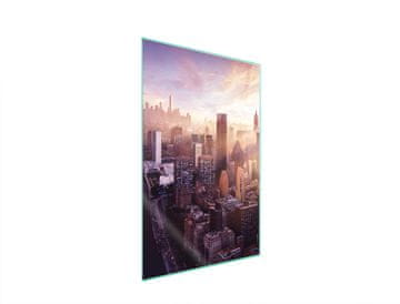 STAKLENA DASKA ZA REZANJE 35x52 City