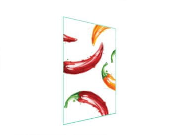 STAKLENA DASKA ZA REZANJE 35x52 Chili