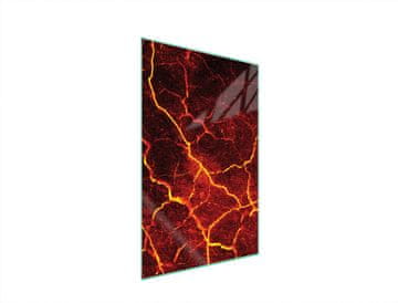 STAKLENA DASKA ZA REZANJE 35x52 Lava