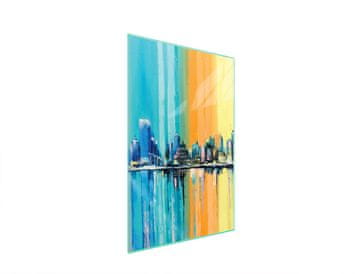 STAKLENA DASKA ZA REZANJE 35x52 City