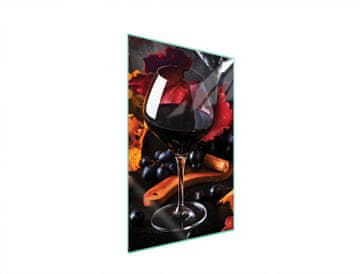 STAKLENA DASKA ZA REZANJE 35x52 Vino
