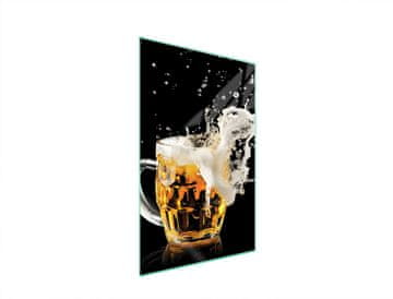 STAKLENA DASKA ZA REZANJE 35x52 Pivo