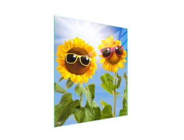 STAKLENA DASKA ZA REZANJE 45x52 Cvijet