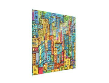STAKLENA DASKA ZA REZANJE 45x52 City