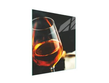 STAKLENA DASKA ZA REZANJE 45x52 Vino