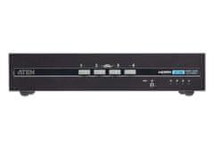 Aten CS1144H4 KVM preklopnik crne boje