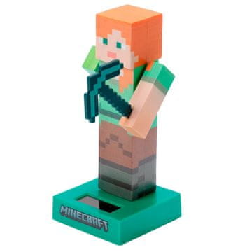 Northix Minecraft Alex solarna lutka - ekološki prihvatljiva, interaktivna igračka