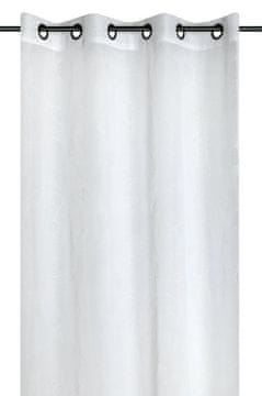 Zavjesa Eugenie 140x260 cvjetovi bijela