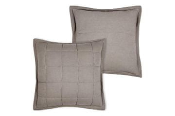 Jastuk ellie 45x45 taupe, pikirani