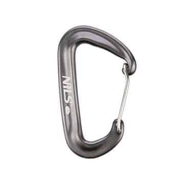 Northix Sivi karabiner 12 KN - Lagan, izdržljiv
