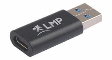 LMP adapter USB-C (muškarac) na USB A (muškarac) 5G/3A crni 5B10T03403, -USBC-USB-FM-B