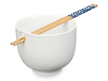 Kinvara Zdjela za ramen s štapićima, bijela