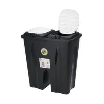 Kanta za smeće za odvajanje otpada 2x25L