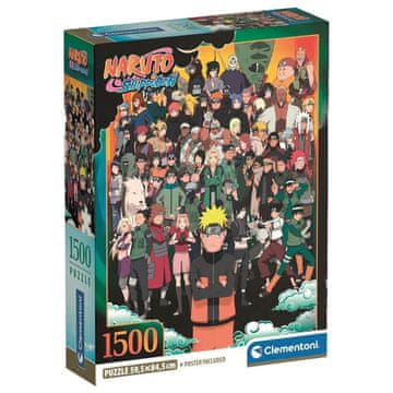 Northix Naruto Shippuden slagalica od 1500 dijelova za obožavatelje i kolekcionare