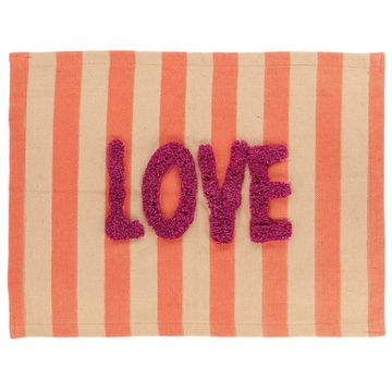 Pamučni tepih LOVE 45x60 cm