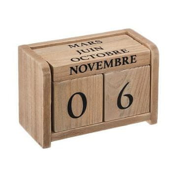 Atmosphera Drveni kalendar 11x 7,5 x 5,5 cm