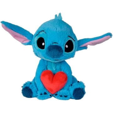 Northix Plišana igračka Stitch Heart 25 cm - Mekana, mazljiva, savršen poklon