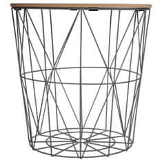 Atmosphera Stolik kawowy Kumi crni 40 cm