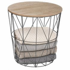 Atmosphera Stolik kawowy Kumi crni 40 cm