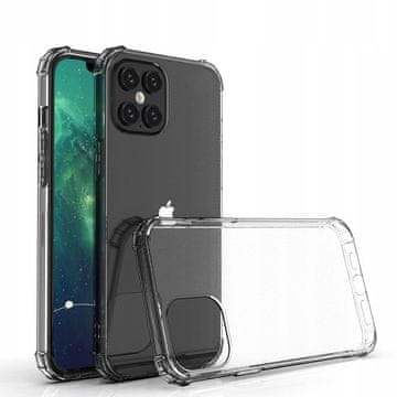 Futrola za Apple iPhone 12 mini, prozirna stražnja strana otporna na udarce + staklo