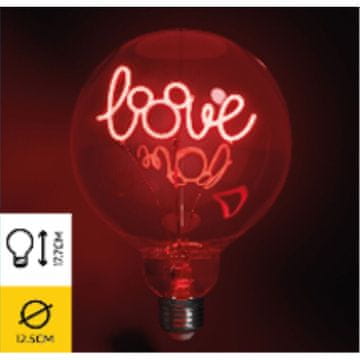 Northix Mickey Mouse LED neonska žarulja za uređenje doma, 30 cm