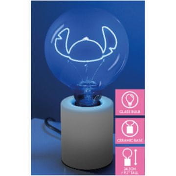 Northix LED neonska žarulja Stitch za uređenje doma, 30 cm