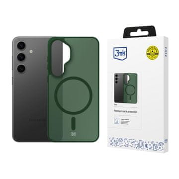 Samsung Galaxy S24 - 3mk Smoke MagCase zelena