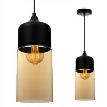 Stropna viseća lampa, stakleni ključ LED
