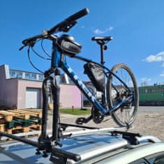 Menabo BIKE PRO srebrni krovni nosač za bicikl
