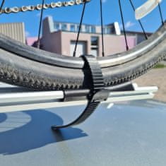 Menabo BIKE PRO srebrni krovni nosač za bicikl