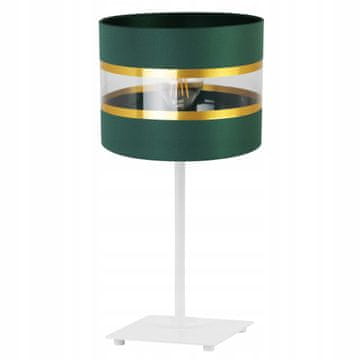 GH NOĆNA STOLIŠNA LAMPA, ELEGANTNI ZLATNI ABAŽUR, 20 CM