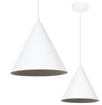 Visеća lampa Soho bijela, 1-pl, 25 cm, E27