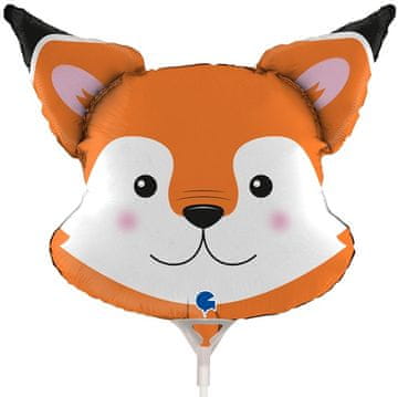 Grabo Balon folijski LIS životinje šume rođendan 35cm