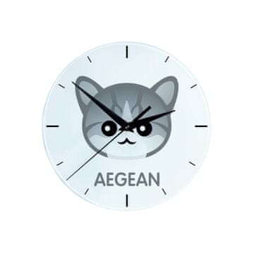 Aegean - MDF sat s grafikom i natpisom