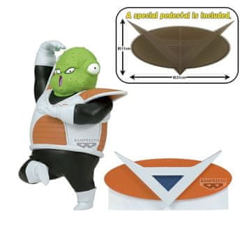 Northix Figurica Dragon Ball Z Guldo iz Solid Edge Worksa, 8 cm, kolekcionarska.