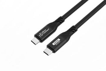 MicroConnect USB4 Gen 3x2 kabel 240W 0,5m USB-C crni