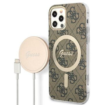 Guess MagSafe smeđa maskica za iPhone 12