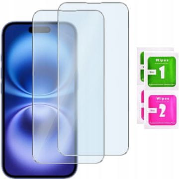 2x kaljeno staklo za Apple iPhone 16 glass 9H