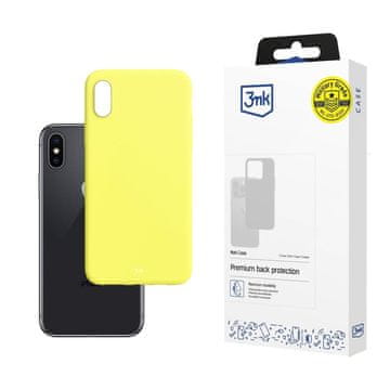 Apple iPhone X/XS - 3mk Matt Case limeta