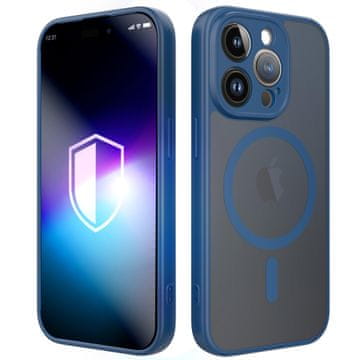 Apple iPhone 14 Pro - 3mk Misty MagCase plava