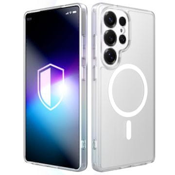 Samsung Galaxy S25 Ultra - 3mk Misty MagCase bijela